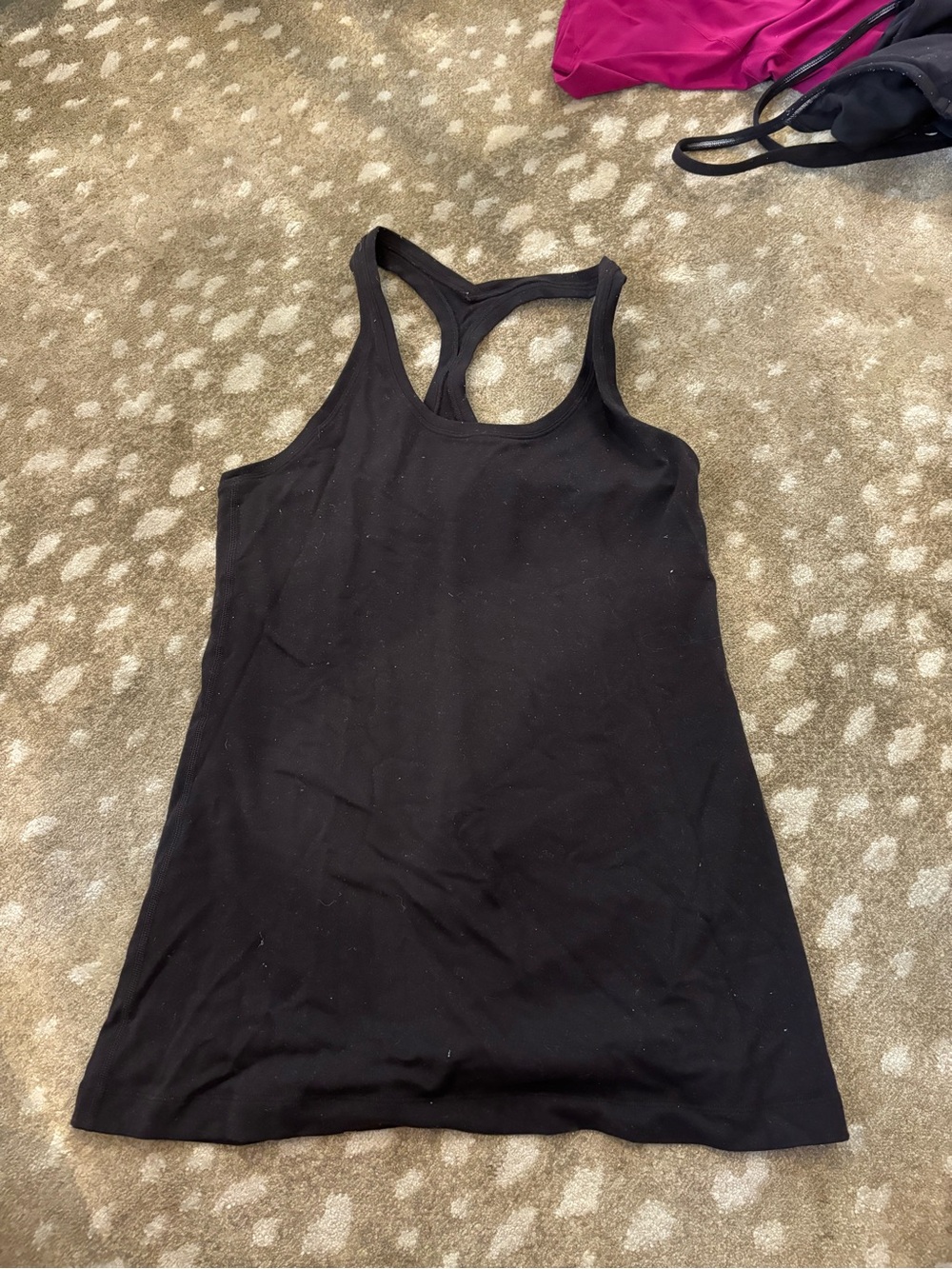 Lulu lemon tank top black